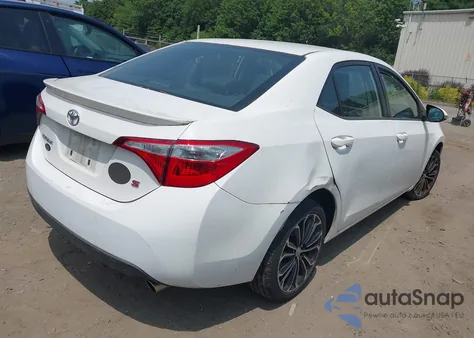 2014 Toyota Corolla S Plus из США, поврежденный, VIN 2T1BURHE3EC204936